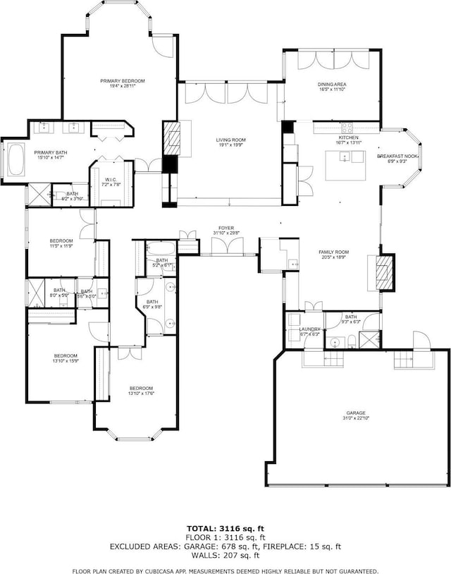 5325 Seascape Ln, Plano, TX 75093 - home floor plan