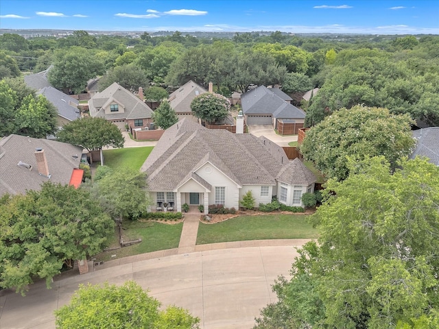 6321 Fershaw Pl, Fort Worth, TX 76116 - aerial view of property and surrounding area