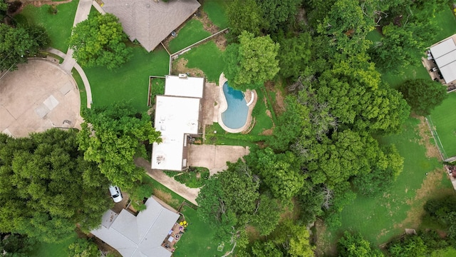 4 Waterview Pl, Richardson, TX 75080 - bird's eye view of a pool area