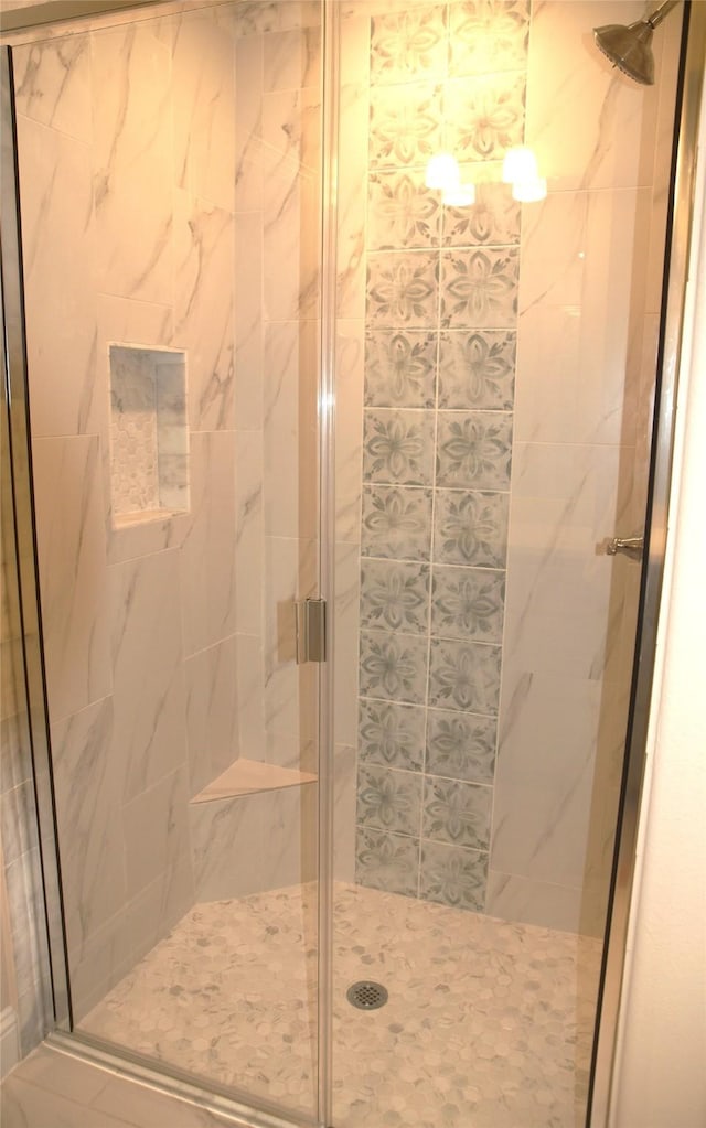 701 Raylan St, Springtown, TX 76082 - bathroom featuring a shower stall