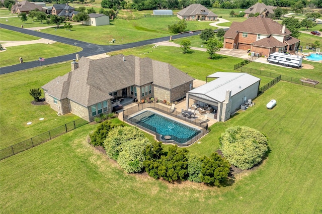 2113 Twin Creeks Cir, Pilot Point, TX 76258 - view of subject property featuring a pool