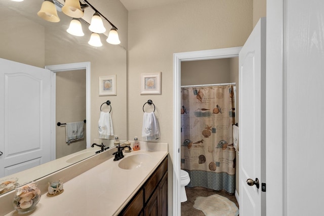 3630 Billy Ray Rd, Midlothian, TX 76065 - full bath with toilet, vanity, and curtained shower