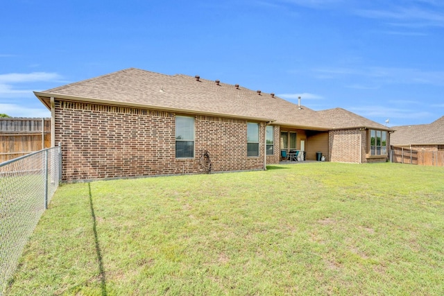 3630 Billy Ray Rd, Midlothian, TX 76065 - rear view of property featuring roof with shingles and brick siding