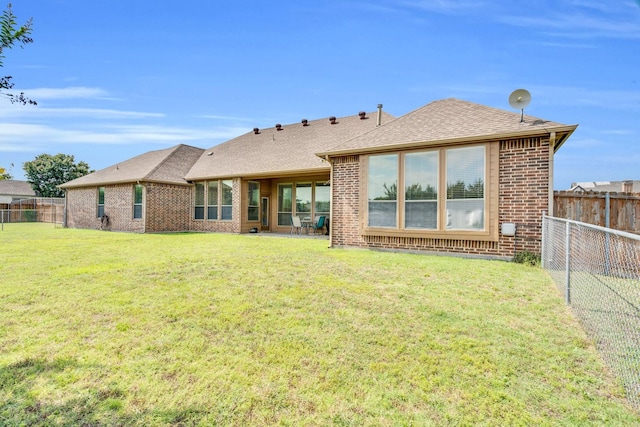 3630 Billy Ray Rd, Midlothian, TX 76065 - back of property with brick siding and a shingled roof