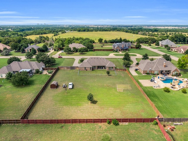 3630 Billy Ray Rd, Midlothian, TX 76065 - aerial view of residential area with a pool