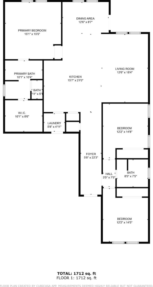 4507 Metropolitan Ave, Dallas, TX 75210 - floor plan / room layout