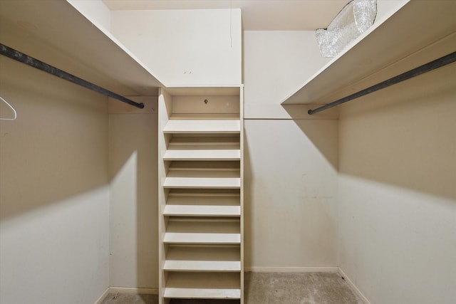 7200 Brooks Ave, Richland Hills, TX 76118 - walk in closet featuring carpet flooring