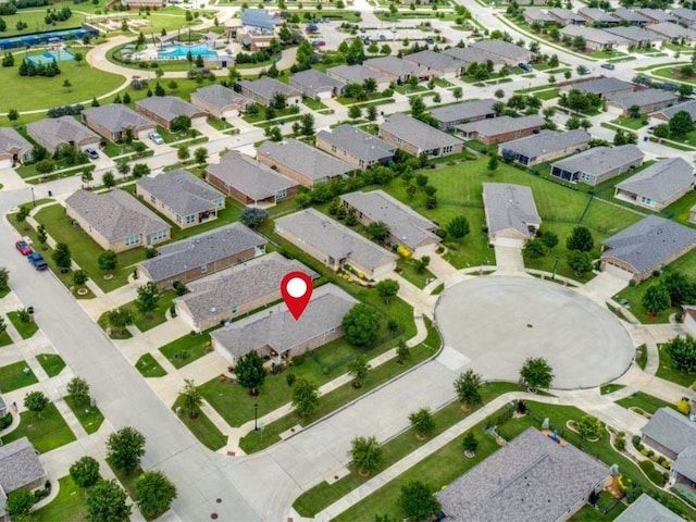 7812 Gulf Breeze Ln, Frisco, TX 75036 - aerial overview of property's location featuring nearby suburban area