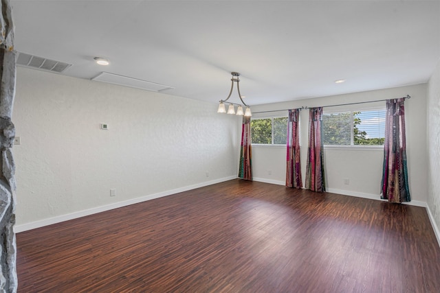 7317 E Fm 917, Alvarado, TX 76009 - empty room with wood finished floors and baseboards