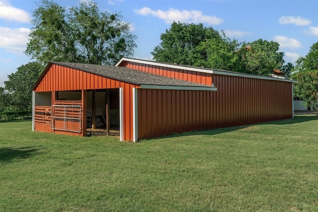7317 E Fm 917, Alvarado, TX 76009 - view of pole building with a yard