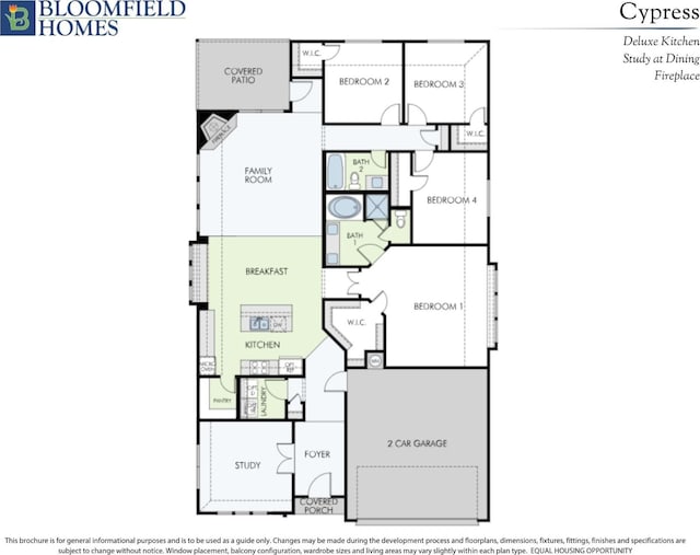 4421 Blue Mist Dr, Fort Worth, TX 76036 - room layout