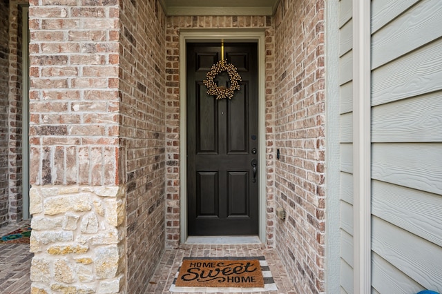 4213 Tallulah Dr, Plano, TX 75074 - property entrance featuring brick siding