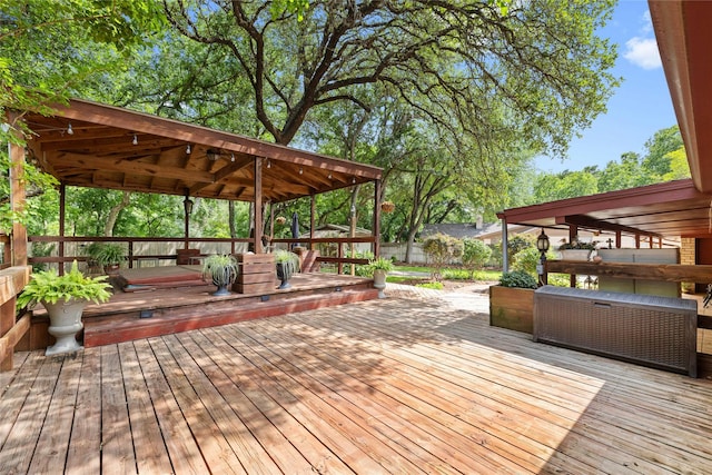 2514 Good Shepherd Dr, Brownwood, TX 76801 - view of deck