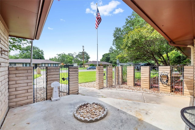 2514 Good Shepherd Dr, Brownwood, TX 76801 - view of patio