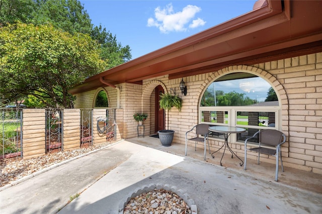 2514 Good Shepherd Dr, Brownwood, TX 76801 - view of patio / terrace