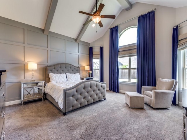 3051 Kennington Dr, Prosper, TX 75078 - bedroom featuring a decorative wall, carpet flooring, ceiling fan, and baseboards