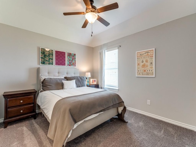3051 Kennington Dr, Prosper, TX 75078 - bedroom with carpet flooring, baseboards, and a ceiling fan