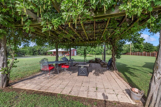 9712 Elm Creek Way, Fort Worth, TX 76140 - view of patio