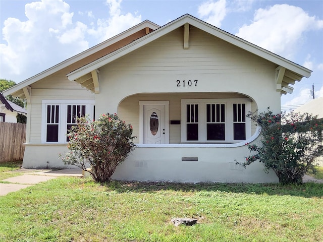 2107 Homan Ave, Waco, TX 76707 - bungalow-style house featuring stucco siding