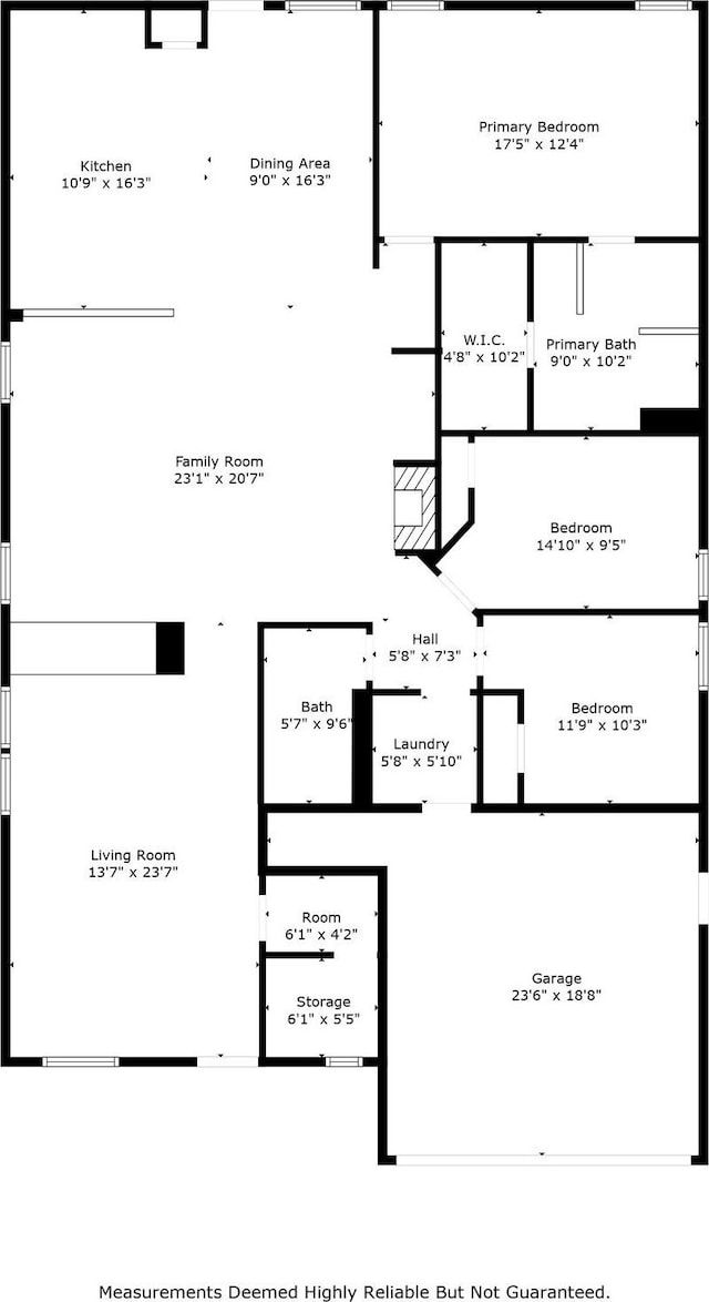 515 Angela Ln, Euless, TX 76039 - property floor plan