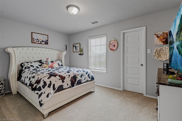 129 Clear Creek Ln, Terrell, TX 75160 - bedroom with light carpet and baseboards