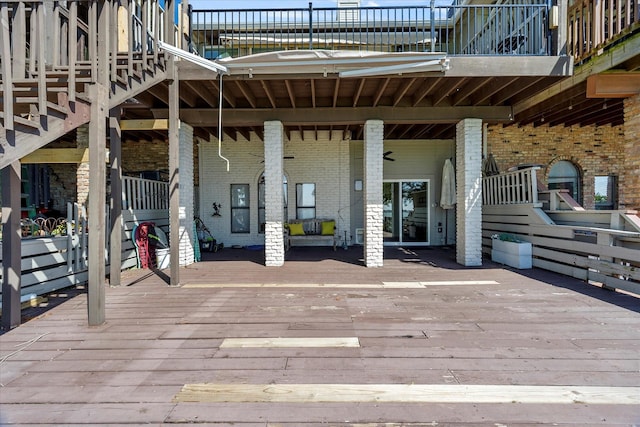 5556 Canada Ct, Rockwall, TX 75032 - view of deck