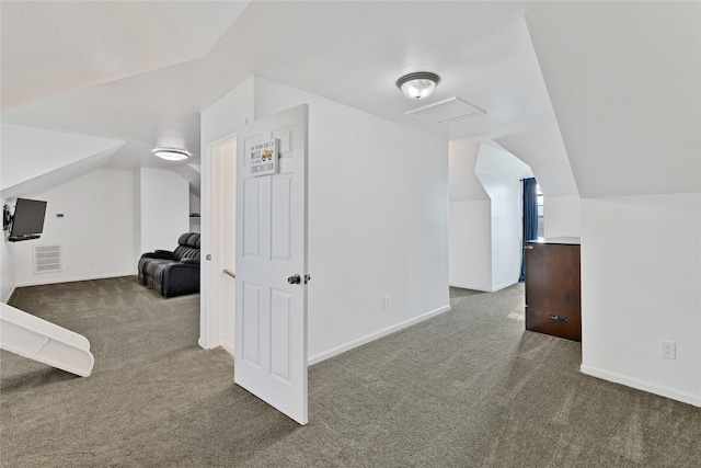 1650 Fm 36 S, Caddo Mills, TX 75135 - additional living space with carpet flooring, vaulted ceiling, and baseboards
