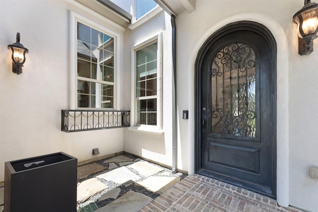 3690 Guinn Gate Dr, Frisco, TX 75034 - property entrance featuring stucco siding