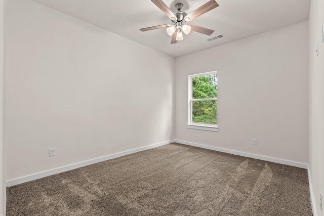 301 Kalura Way, Tool, TX 75143 - unfurnished room featuring carpet flooring, baseboards, and ceiling fan