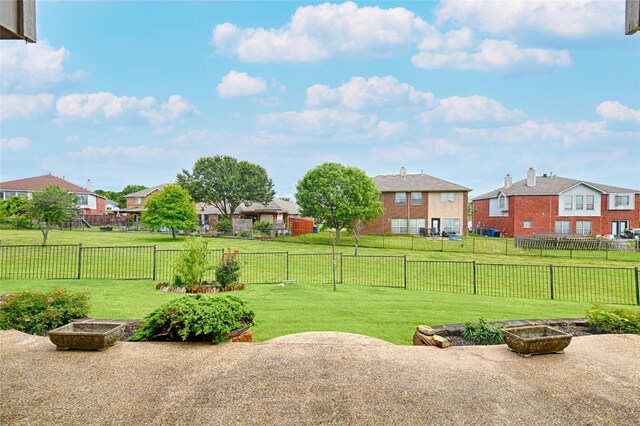 6018 San Marino Ct, Rowlett, TX 75089 - view of yard with a residential view