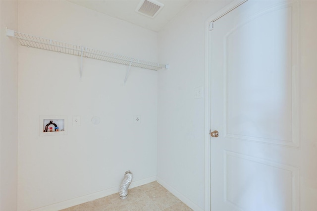 1206 Lombardy Dr, Princeton, TX 75407 - laundry area featuring hookup for a washing machine, hookup for an electric dryer, and baseboards