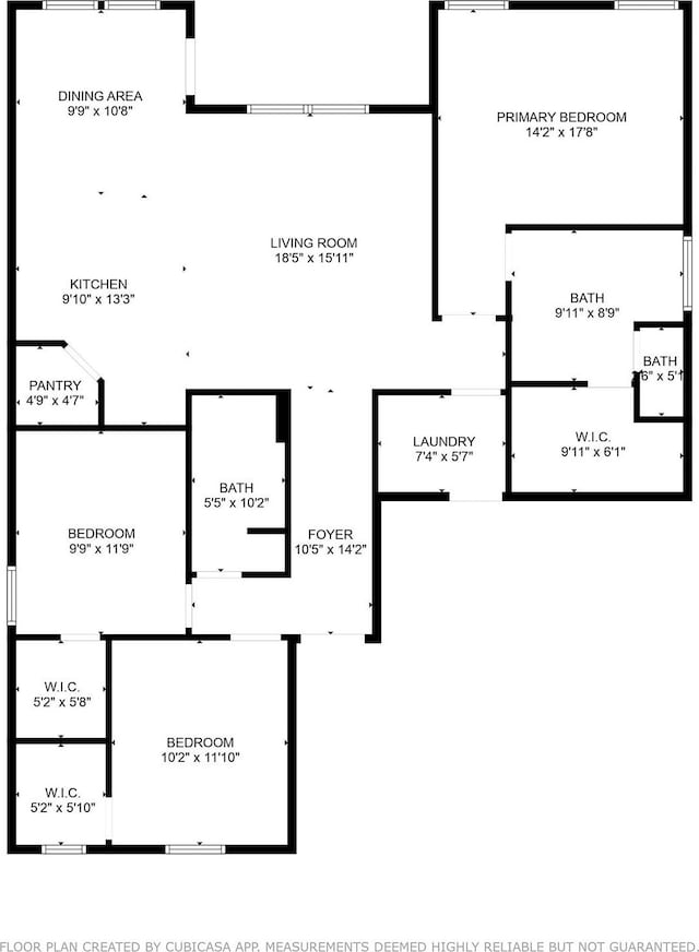16561 Portage St, Justin, TX 76247 - room layout