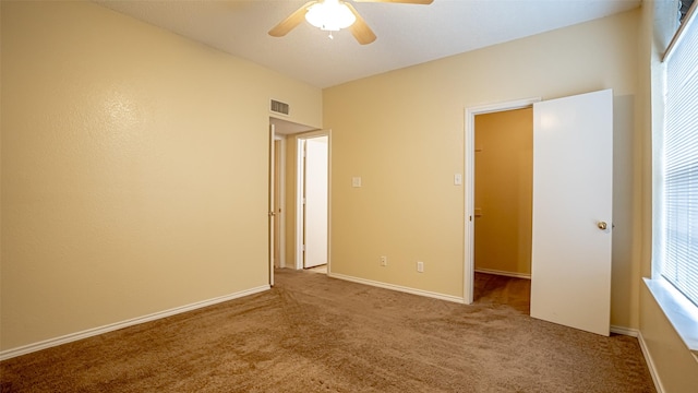 906 Pear Ct, Joshua, TX 76058 - unfurnished bedroom featuring carpet flooring, a ceiling fan, and baseboards