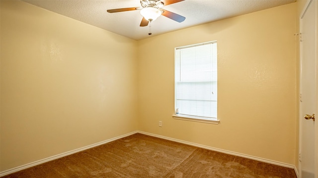 906 Pear Ct, Joshua, TX 76058 - carpeted empty room featuring ceiling fan and baseboards