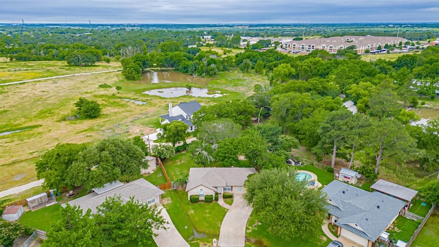 906 Pear Ct, Joshua, TX 76058 - aerial perspective of suburban area featuring a large body of water