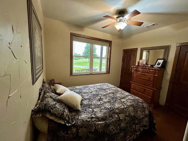 2250 Vz County Road 2301, Canton, TX 75103 - carpeted bedroom with ceiling fan
