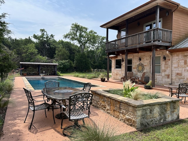 2250 Vz County Road 2301, Canton, TX 75103 - outdoor pool featuring a patio area