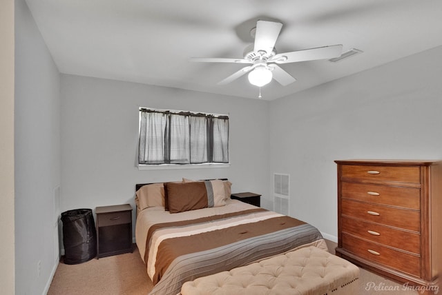 9346 Shartel Dr, Shreveport, LA 71118 - bedroom with light carpet and ceiling fan