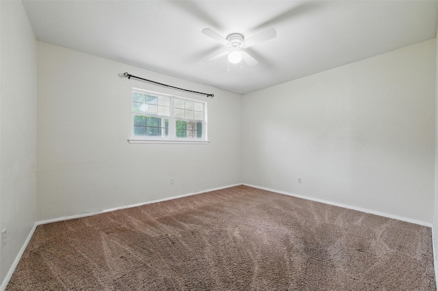 325 Belmont St, Hurst, TX 76053 - spare room featuring carpet and ceiling fan