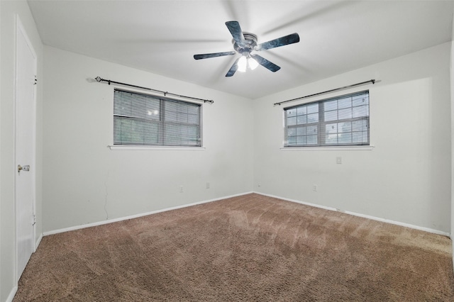 325 Belmont St, Hurst, TX 76053 - empty room with carpet and a ceiling fan