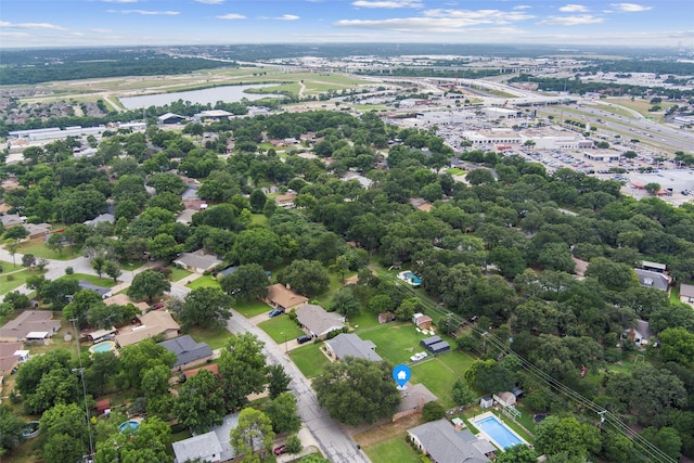 325 Belmont St, Hurst, TX 76053 - aerial view of a nearby body of water