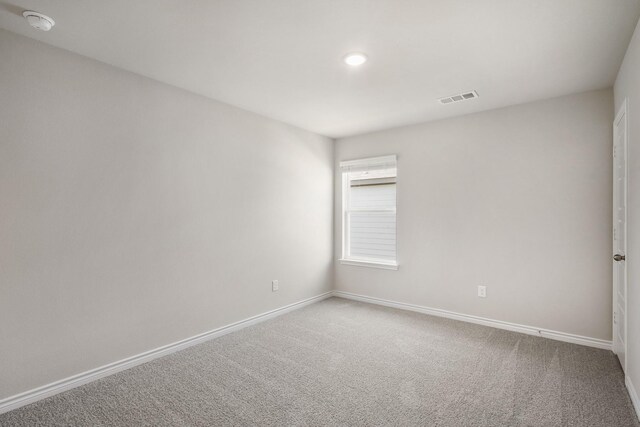 10620 Stag Ln, Fort Worth, TX 76036 - empty room with baseboards, carpet flooring, a smoke detector, and recessed lighting