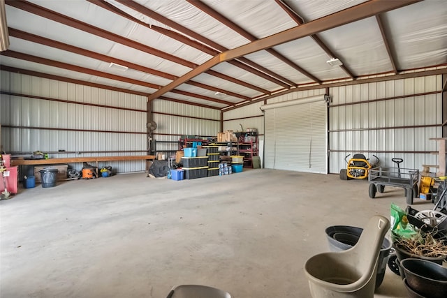 15070 Fm 916, Maypearl, TX 76064 - garage featuring metal wall
