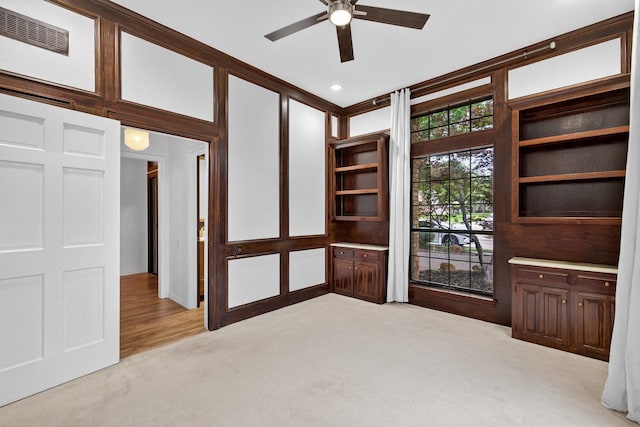 4000 Tumbril Ln, Plano, TX 75023 - empty room with light carpet and ceiling fan