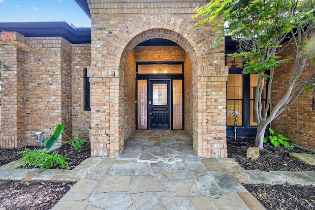 4000 Tumbril Ln, Plano, TX 75023 - property entrance with brick siding