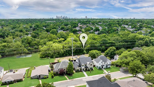 7141 Lyre Ln, Dallas, TX 75214 - aerial view of residential area