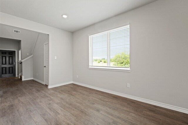 10605 Stag Ln, Fort Worth, TX 76036 - unfurnished room featuring wood finished floors and baseboards