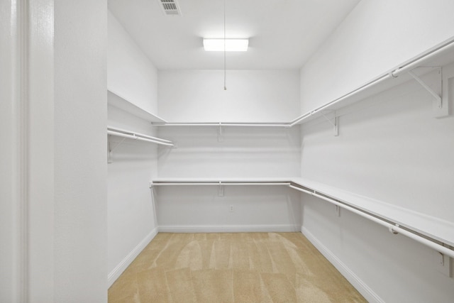 1120 Hemingway Ln, Irving, TX 75063 - walk in closet featuring light colored carpet