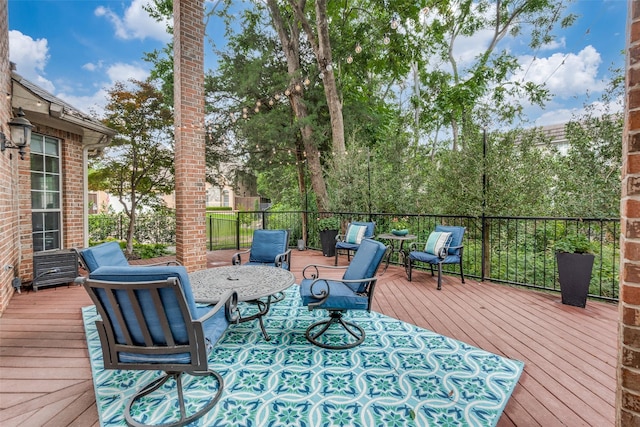 9352 Stratford Way, Dallas, TX 75220 - view of deck