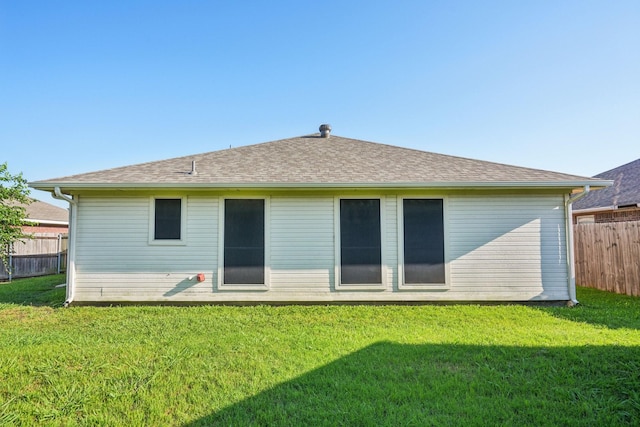 110 Apache Trl, Alvarado, TX 76009 - rear view of property with a shingled roof